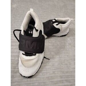 Under Armour Shoes GS Zone BB 2 Boys Size 7Y Black White Athletic Sneakers